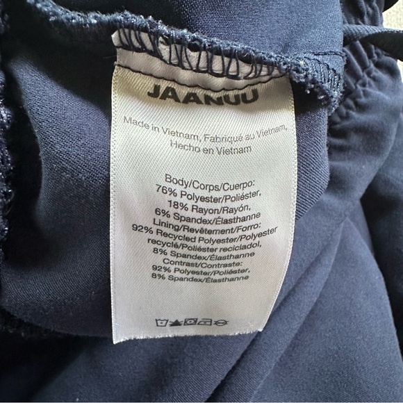 Women’s Jaanuu Jogger Scrub Pants. Navy Blue. XLT. - Picture 6 of 8